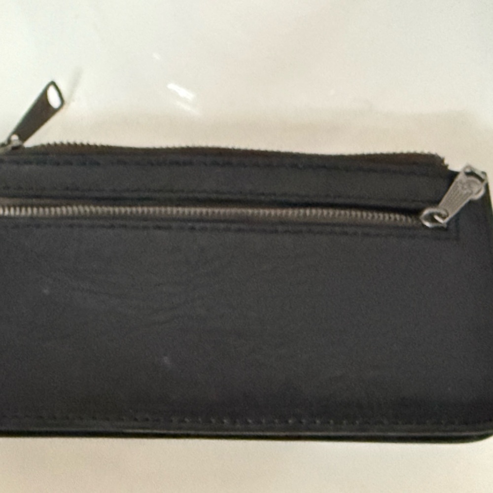 📌 Patricia Nash Black Leather Wallet - Picture 5 of 12